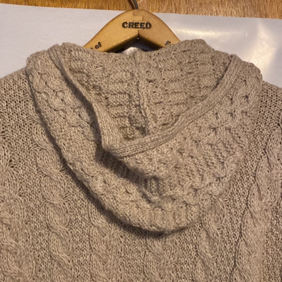 Women’s Zip Up Wool Sweater Size Small Made in Ireland - Picture 7 of 7